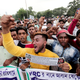 Protests against the NRC continued in Kolkata